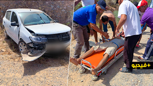 إصابة سائق فقد السيطرة على سيارته في منعرجات "راس الماء" إصابة سائق فقد السيطرة على سيارته في منعرجات "راس الماء"