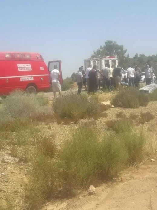 نقل أربعة أشخاص الى المستشفى جراء إصابتهم في حادثة سير خطيرة ضواحي الحسيمة