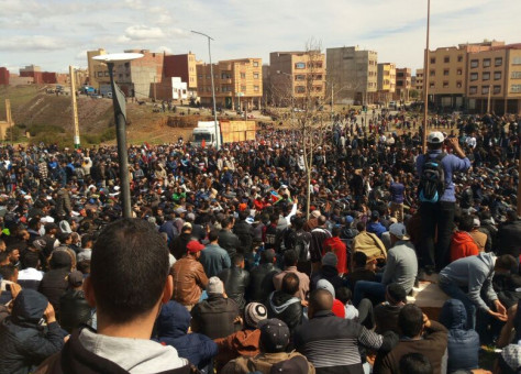 محكمة وجدة  تصدر أحكامها غداً في حق 7 نشطاء من معتقلي احتجاجات جرادة