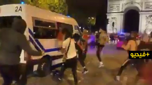 فوضى عارمة واعتقالات في "احتفالات" بتأهّل "سان جيرمان" إلى نهائي التشامبيونز ليغ فوضى عارمة واعتقالات في "احتفالات" بتأهّل "سان جيرمان" إلى نهائي التشامبيونز ليغ