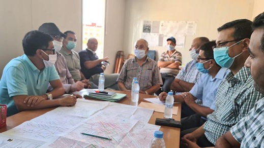 مجعيط يسهر على تسريع اشغال تهيئة سوق أولاد ميمون مجعيط يسهر على تسريع اشغال تهيئة سوق أولاد ميمون