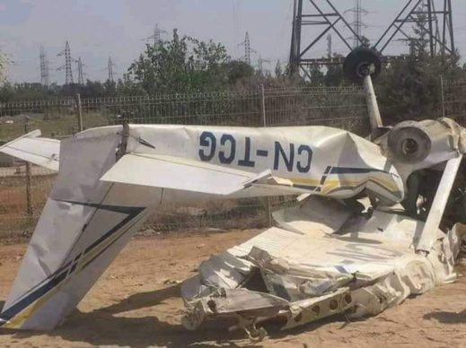 سقوط طائرة القنيطرة.. وزارة السّياحة تدخل على الخط وتوضّح سقوط طائرة القنيطرة.. وزارة السّياحة تدخل على الخط وتوضّح