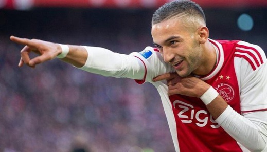 دوري أبطال أوروبا.. الرّيفي حكيم زياش ثالث أفضل صانع أهداف