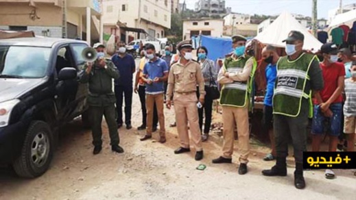 سلطات "تزاغين" تنظم حملات تحسيسية ميدانية للحد من انتشار كورونا