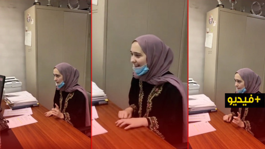 شاهدوا.. شابة إسبانية تعتنق الإسلام بإحدى المؤسسات الدينية بالناظور