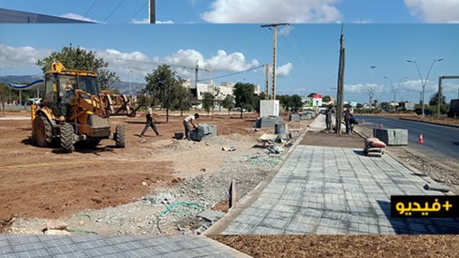 الناظور.. تهيئة مدخل المدينة والمحطة الطرقية الجديدة الناظور.. تهيئة مدخل المدينة والمحطة الطرقية الجديدة