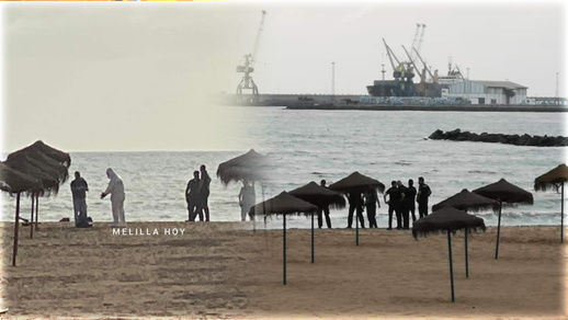 العثور على جثة مهاجر حاول دخول مدينة مليلية سباحة العثور على جثة مهاجر حاول دخول مدينة مليلية سباحة