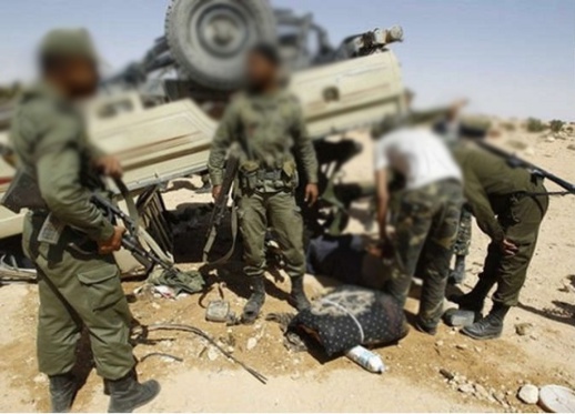 وفاة جنديين في حادث اصطدام مروع بين سيارتين عسكريتين وفاة جنديين في حادث اصطدام مروع بين سيارتين عسكريتين