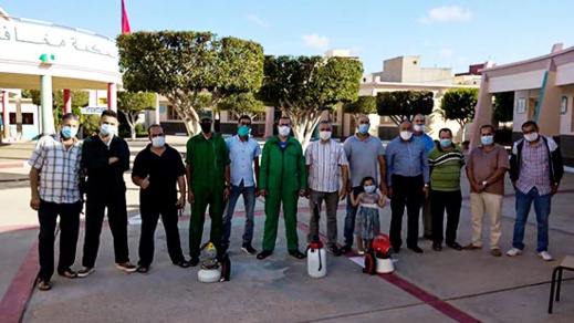 جمعية أولياء تلاميذ إعدادية اصبانن بالناظور تعقم جميع فضاءات وحجرات المؤسسة جمعية أولياء تلاميذ إعدادية اصبانن بالناظور تعقم جميع فضاءات وحجرات المؤسسة