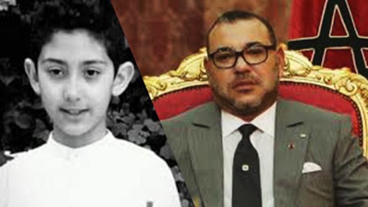 الملك يعزي أفراد أسرة المرحوم الطفل عدنان بوشوف