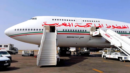 طائرة تابعة للخطوط الملكية المغربية كادت أن تتسبب في كارثة بمطار لندن 