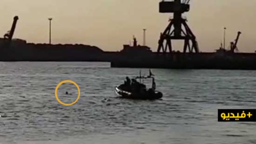 شاهدوا.. إحباط دخول مغربيين إلى مليلية المحتلة سباحة شاهدوا.. إحباط دخول مغربيين إلى مليلية المحتلة سباحة