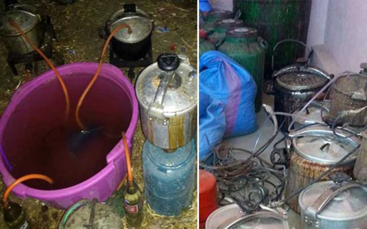 بني انصار.. إيقاف شخص وحجز200 لتر من "الماحيا" ووسائل تقليدية لصناعة الخمور بني انصار.. إيقاف شخص وحجز200 لتر من "الماحيا" ووسائل تقليدية لصناعة الخمور