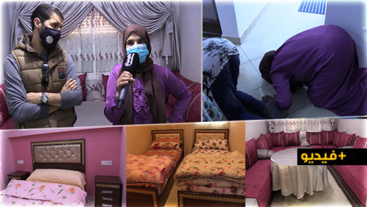 شاهدوا.. دموع وتكبير خلال دخول "الأخت فاطمة" إلى منزلها الجديد بالمنطقة العمرانية في سلوان 