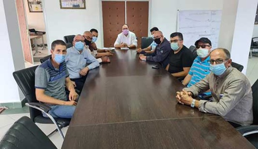 جماعة الناظور تجتمع مع تجار السوق المركزي لإيجاد الحلول للمشاكل العالقة
