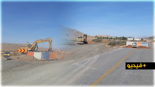 بطء الأشغال ونقص في علامات التشوير ينذر "بكارثة" في الطريق الوطنية الرابطة بين الناظور وجماعة صاكة بطء الأشغال ونقص في علامات التشوير ينذر "بكارثة" في الطريق الوطنية الرابطة بين الناظور وجماعة صاكة