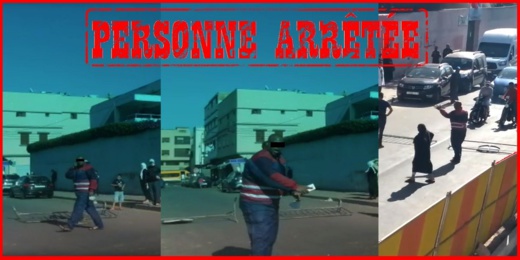 الأمن يوقف شخصا ظهر في فيديو وهو يعرقل السير أمام مؤسسة تعليمية بوضع حواجز حديدية الأمن يوقف شخصا ظهر في فيديو وهو يعرقل السير أمام مؤسسة تعليمية بوضع حواجز حديدية