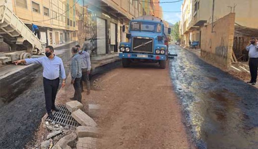 رئيس مجلس جماعة الناظور رفيق مجعيط يتتبع أشغال تهيئة حي أولاد ميمون رئيس مجلس جماعة الناظور رفيق مجعيط يتتبع أشغال تهيئة حي أولاد ميمون