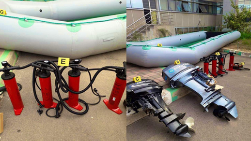 توقيف ثلاثة أشخاص يشتبه في ارتباطهم بشبكة إجرامية تنشط في تنظيم الهجرة غير المشروعة توقيف ثلاثة أشخاص يشتبه في ارتباطهم بشبكة إجرامية تنشط في تنظيم الهجرة غير المشروعة