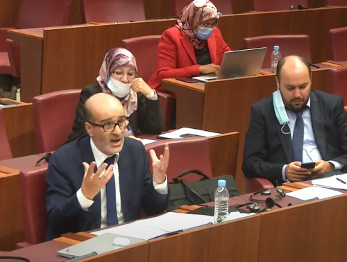 تعويضات البرلمانيين.. الأزمي في اجتماع لجنة المالية: مطالب الفايسبوكيين شعبوية مقيتة ويجب أن نتصدّى للمؤثرين تعويضات البرلمانيين.. الأزمي في اجتماع لجنة المالية: مطالب الفايسبوكيين شعبوية مقيتة ويجب أن نتصدّى للمؤثرين