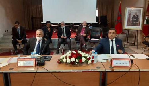 المجلس الإقليمي يعقد دورة إستثنائية لتعبئة إعتمادات مالية لإستكمال بناء القاعة المغطاة بأزغنغان