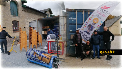 أفراد من الجالية المغربية بالدنمارك يقدمون مساعدات لققراء فم الحْصن أفراد من الجالية المغربية بالدنمارك يقدمون مساعدات لققراء فم الحْصن