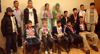 النادي المغربي بتوستروب الدانماركية يكرم أبناء الجالية في التايكواندو النادي المغربي بتوستروب الدانماركية يكرم أبناء الجالية في التايكواندو