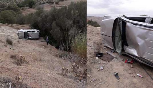مأساة.. وفاة شخص وإصابة أخرين في حادثة سير خطيرة في جماعة "بودينار" بالدريوش