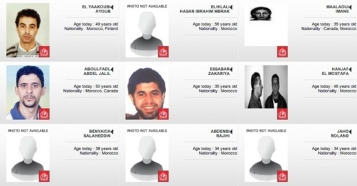 بالصور.. مغاربة يبحث عنهم الأنتربول بسبب الإرهاب أو المخدرات أو التزوير أو السرقة بالصور.. مغاربة يبحث عنهم الأنتربول بسبب الإرهاب أو المخدرات أو التزوير أو السرقة