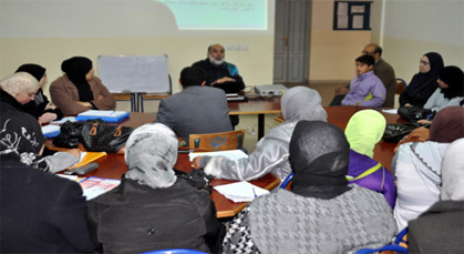 عبد الله بوغوتة يؤطر دورة تكوينية لفائدة مؤطرات بدار البر للطالبات عبد الله بوغوتة يؤطر دورة تكوينية لفائدة مؤطرات بدار البر للطالبات