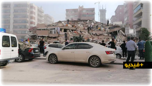 زلزال بقوة 6,6 يضرب أزمير في تركيا ويدمر مجموعة من المباني