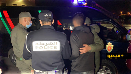 السلطات الأمنية ببني انصار تقود حملة تسفر عن اعتقالات في صفوف خارقي "حظر التجول" السلطات الأمنية ببني انصار تقود حملة تسفر عن اعتقالات في صفوف خارقي "حظر التجول"