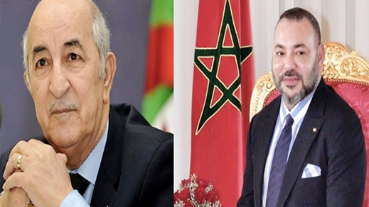 الملك يرسل برقية للرئيس الجزائري عبد المجيد تبون الملك يرسل برقية للرئيس الجزائري عبد المجيد تبون