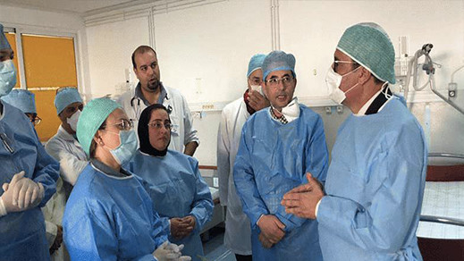 عامل الإقليم يترأس اجتماعا بحضور مديرة المستشفى وأطباء الإنعاش والناظور سيتعزز بآلات الأوكسجين عامل الإقليم يترأس اجتماعا بحضور مديرة المستشفى وأطباء الإنعاش والناظور سيتعزز بآلات الأوكسجين