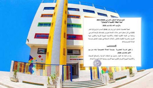 الناظور.. تعليق الدراسة الحضورية بمؤسسة "الحداثة" بسبب كورونا