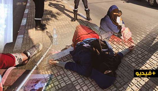 شاهدوا.. مريضة بالمس توجه نداء لتبني ابنتها من طرف عائلة ميسورة