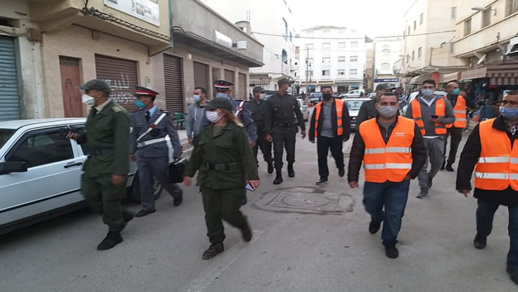 سلطات مدينة ميضار تكثف من حملات التحسيس والتوعية لمواجهة فيروس كورونا وتوزع كمامات طبية سلطات مدينة ميضار تكثف من حملات التحسيس والتوعية لمواجهة فيروس كورونا وتوزع كمامات طبية