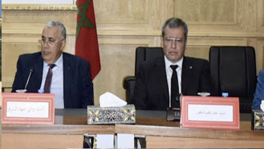 بحضور الوالي وعامل إقليم الناظور.. لقاء مع رجال أعمال جهة فاس مكناس والجهة الشرقية لتشجيع الاستثمار بحضور الوالي وعامل إقليم الناظور.. لقاء مع رجال أعمال جهة فاس مكناس والجهة الشرقية لتشجيع الاستثمار