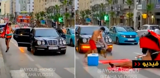 شاهدوا.. أمن طنجة يعتقل شابين خرجا إلى الشارع بلباس البحر ولوازمه وتسببا في عرقلة حركة السير شاهدوا.. أمن طنجة يعتقل شابين خرجا إلى الشارع بلباس البحر ولوازمه وتسببا في عرقلة حركة السير