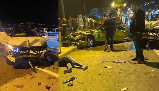 وفاة شخص وإصابة آخرين في حادثة سير خطيرة  وفاة شخص وإصابة آخرين في حادثة سير خطيرة