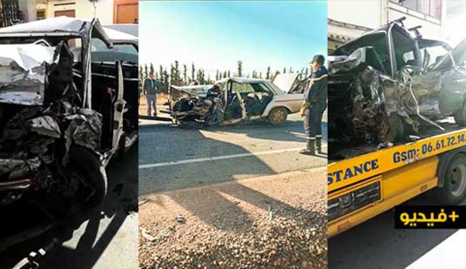 وفاة ثلاثة أشخاص في حادثة سير خطيرة بالطريق الرابطة بين الناظور وأفسو وفاة ثلاثة أشخاص في حادثة سير خطيرة بالطريق الرابطة بين الناظور وأفسو