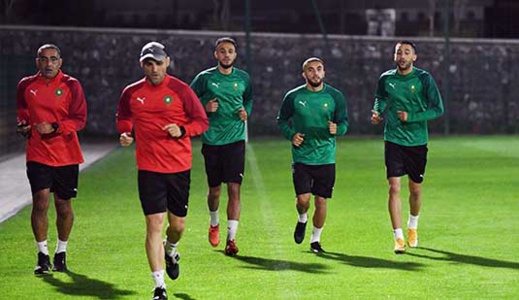 شاهدوا.. الدوليون الريفيون آخر الملتحقين بمعسكر "الأسود" شاهدوا.. الدوليون الريفيون آخر الملتحقين بمعسكر "الأسود"