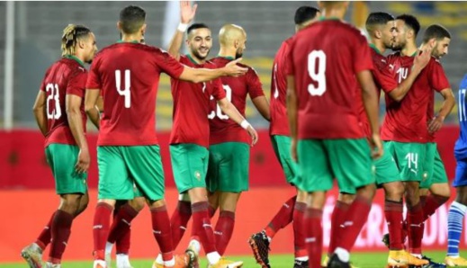 ملخص المباراة.. المنتخب المغربي يتفوق على إفريقيا الوسطى بفضل هدف وتمريرة زياش