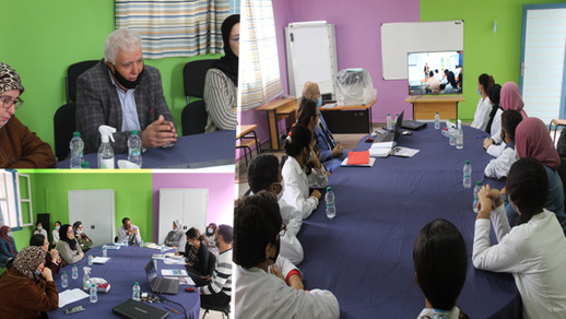 لقاء حول مشروع تطوير المهارات الحياتية لدى المتعلمين بثانوية بني أنصار لقاء حول مشروع تطوير المهارات الحياتية لدى المتعلمين بثانوية بني أنصار