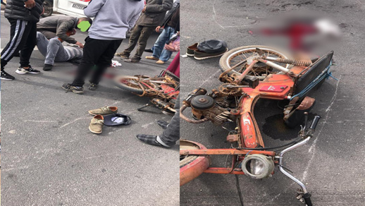 طاكسي ترسل سائق دراجة نارية إلى مستعجلات مستشفى العروي طاكسي ترسل سائق دراجة نارية إلى مستعجلات مستشفى العروي