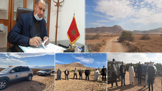 جماعة أولاد بوبكر تخرج مشروع تزفيت طريق دوار إحداشن إلى الوجود بغلاف مالي يصل لـ400 مليون جماعة أولاد بوبكر تخرج مشروع تزفيت طريق دوار إحداشن إلى الوجود بغلاف مالي يصل لـ400 مليون