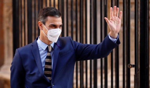 الوزير الأول للحكومة الإسبانية يعلن دخول بلاده مرحلة نهاية فيروس كورونا المستجد 