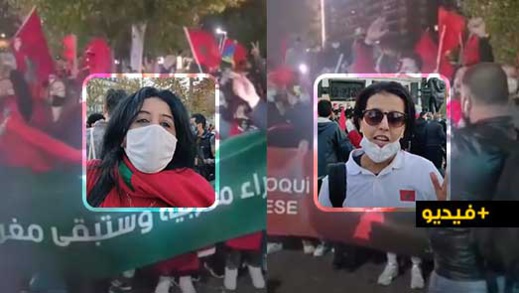 شاهدوا.. استنكار واسع لاعتداء عصابة "البوليساريو" على نساء مغربيات بباريس شاهدوا.. استنكار واسع لاعتداء عصابة "البوليساريو" على نساء مغربيات بباريس