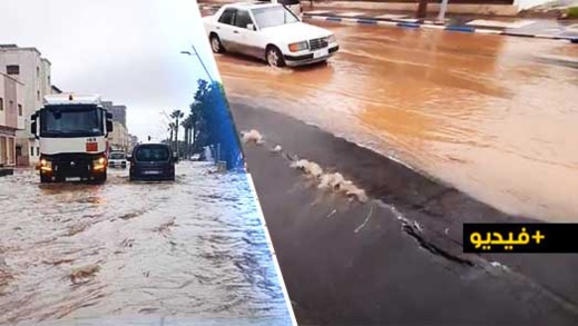  بعد أقل من شهر منذ انتهاء الأشغال.. الأمطار تفضح الغش في تزفيت الطريق المؤدية إلى ازغنغان