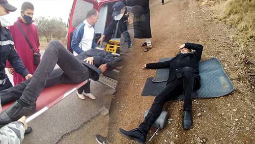 حادثة سير خطيرة ترسل الناشط الأمازيغي رشيد زناي إلى المستشفى 